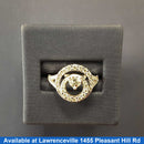 Women's Ring - White Gold 14k (.585) 5 grams Size 7.5