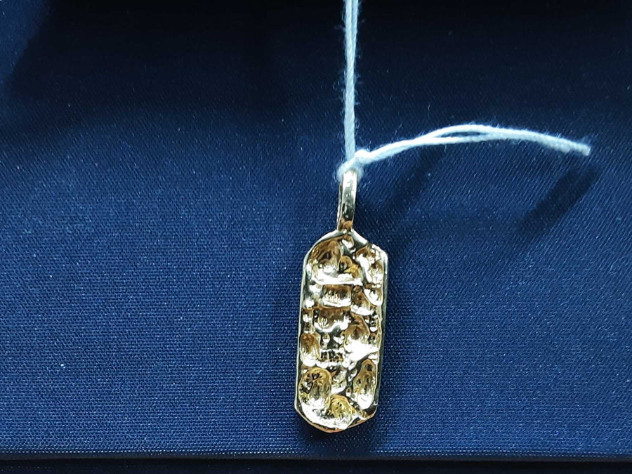Nugget Pendant - Yellow Gold 14k (.585) 2.9 grams