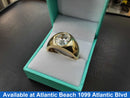 Men's Ring - Yellow Gold 14k (.585) 16 grams Size 12.5