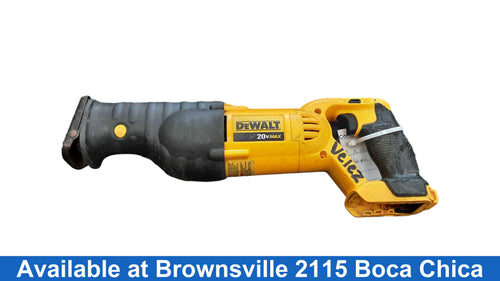 Dewalt Dcs380 Yellow Cordless Reciprocating Saw