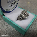 Women's Ring - White Gold 14k (.585) 11 grams Size 5