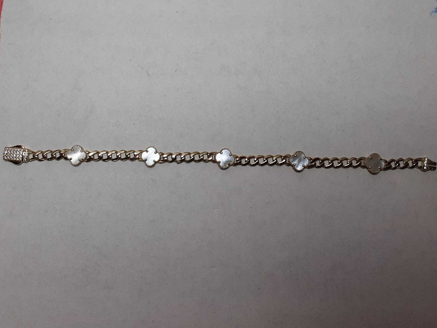 Cuban Link Bracelet - Yellow Gold 10k (.417) 6.7 grams 7 inch