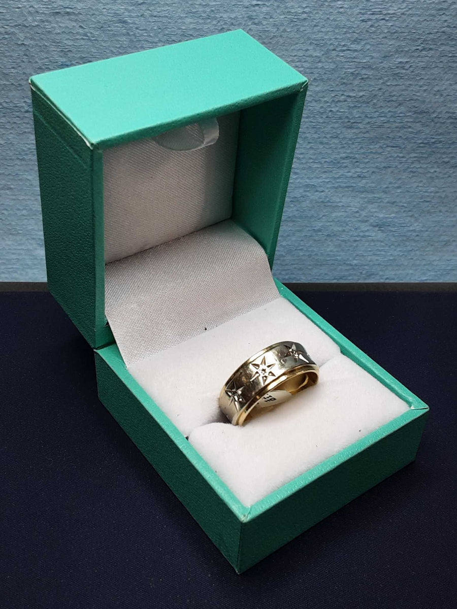 Men's Ring - Yellow Gold 14k (.585) 6.5 grams Size 8