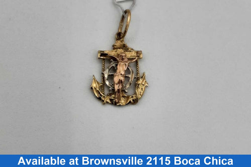 Religious Pendant - Yellow Gold 10k (.417) 1.5 grams