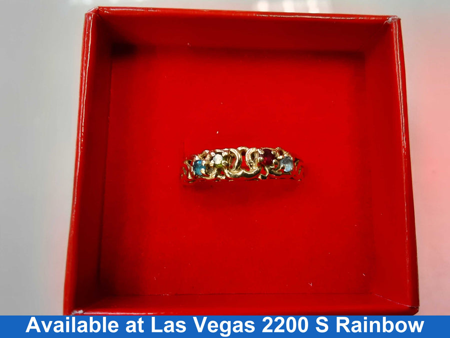Ring - Wedding Band - Yellow Gold 10k (.417) 2.7 grams Size 20