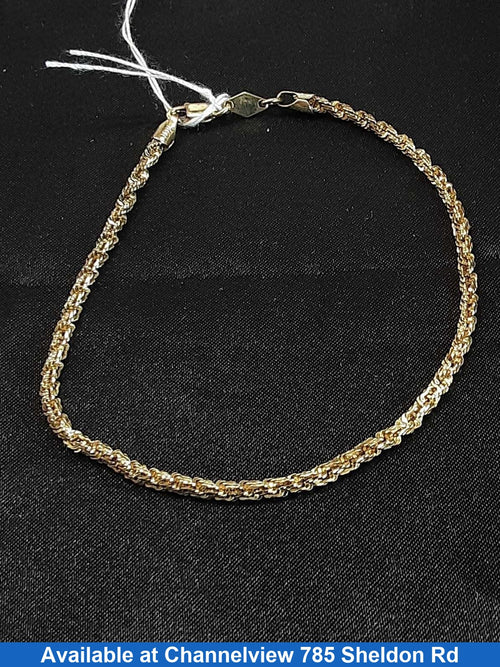 Rope Bracelet - Yellow Gold 10k (.417) 4.1 grams 7 inch