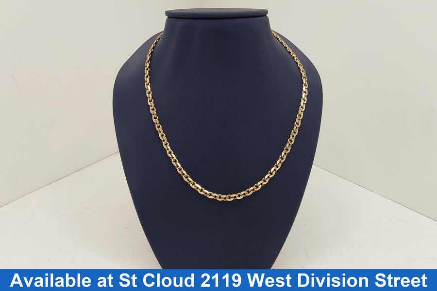 Chain - Yellow Gold 18k (.750) 24.35 grams 20 inch