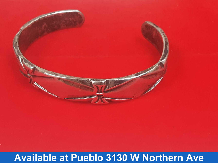 Bangle Bracelet - Silver 27.4 grams 7 inch