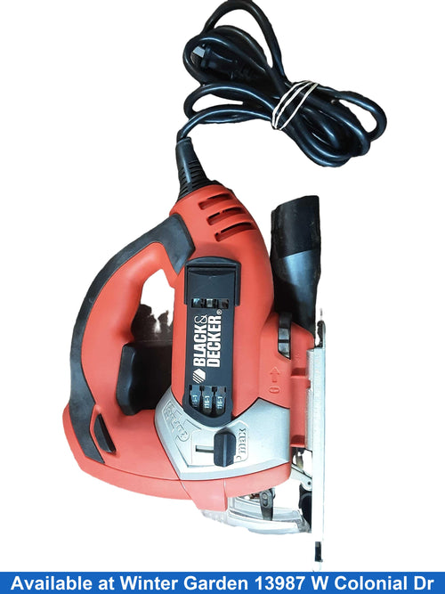 Black & Decker Bdejs600 Orange Corded Jig Saw