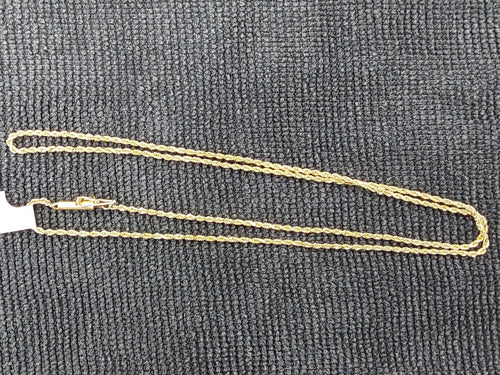 Rope Chain - Yellow Gold 10k (.417) 2.6 grams 10 inch