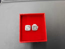 Filigree Earrings - White Gold 10k (.417) 3.5 grams