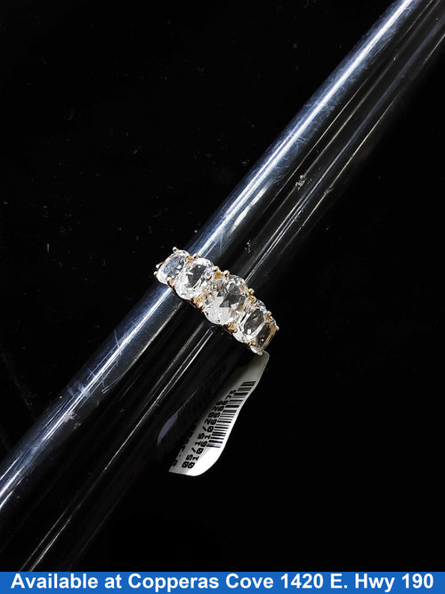 Women's Ring - Yellow Gold 10k (.417) 7 grams Size 20