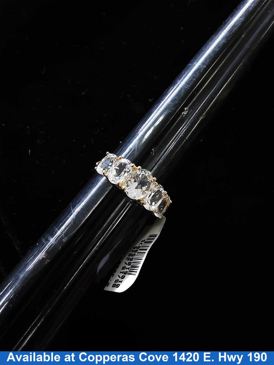 Women's Ring - Yellow Gold 10k (.417) 7 grams Size 20