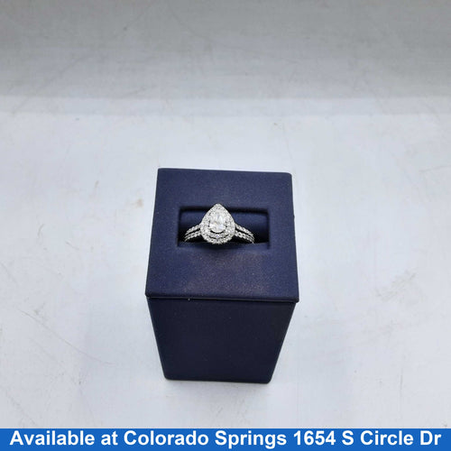 Ring - Wedding Band - White Gold 14k (.585) 4 grams Size 6