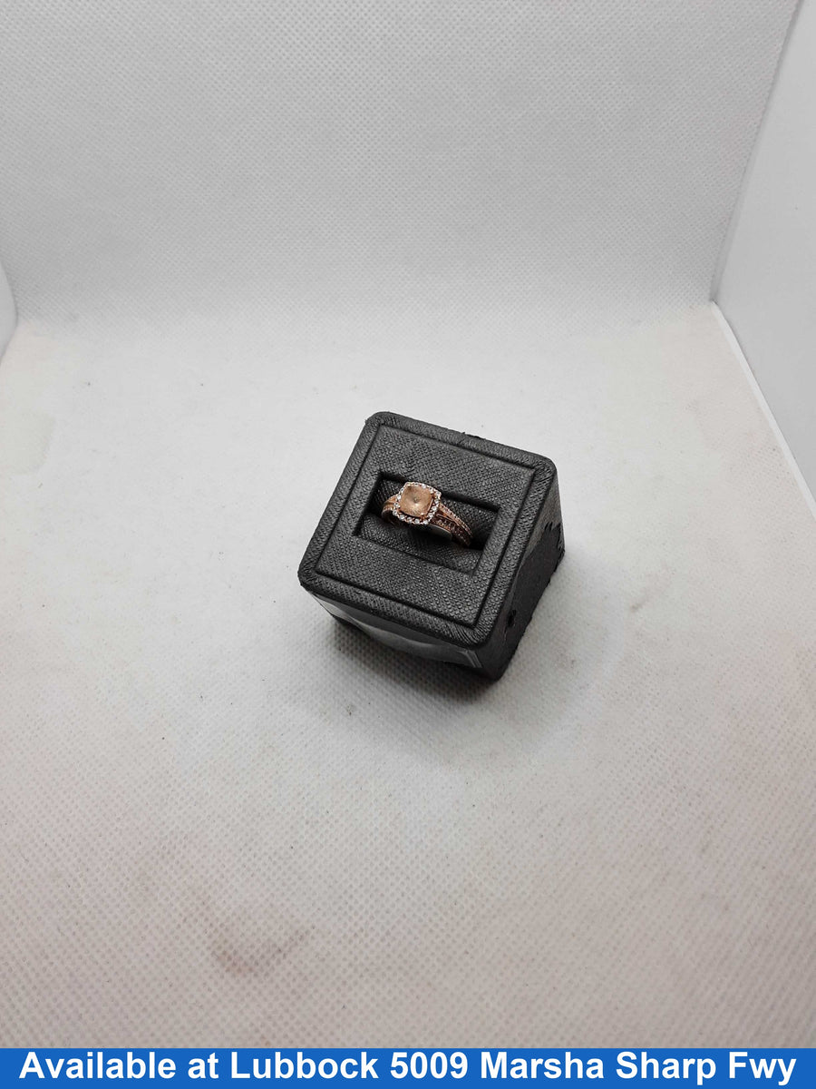 Women's Ring - Rose Gold 14k (.585) 4.2 grams Size 7.5