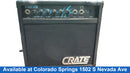 Crate Mx10 Black Generic Amplifier Head