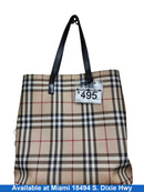 Burberry Tote Bag Brown Purse / Handbag
