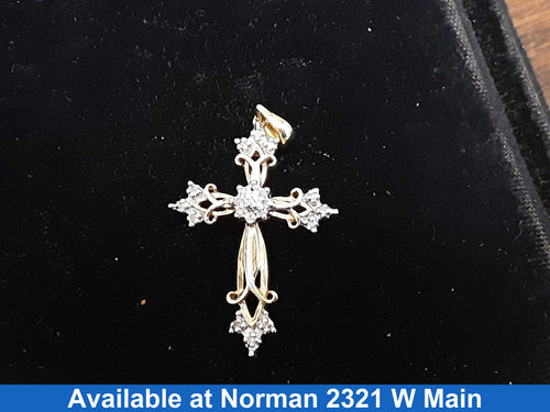 Religious Pendant - Yellow Gold 10k (.417) 2.3 grams
