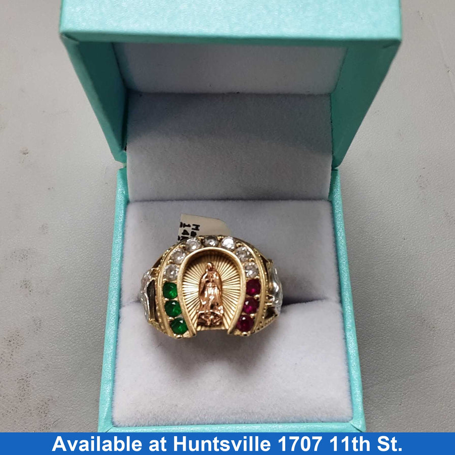 Men's Ring - Yellow Gold 14k (.585) 6.9 grams Size 11
