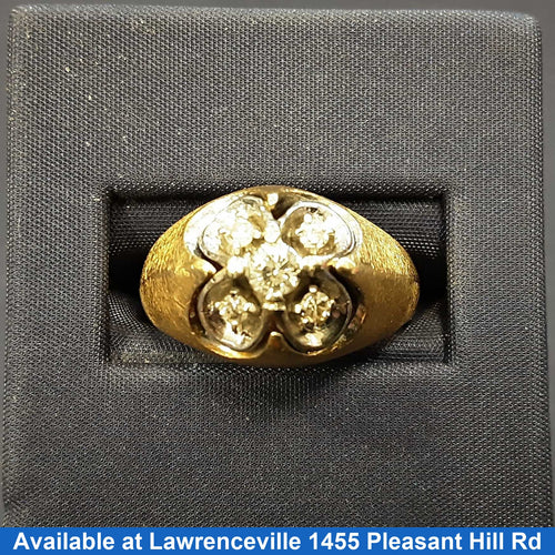 Men's Ring - Yellow Gold 14k (.585) 11.4 grams Size 10