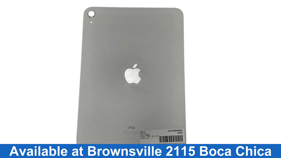 Apple A2696__ipad 10th Gen Silver Tablet
