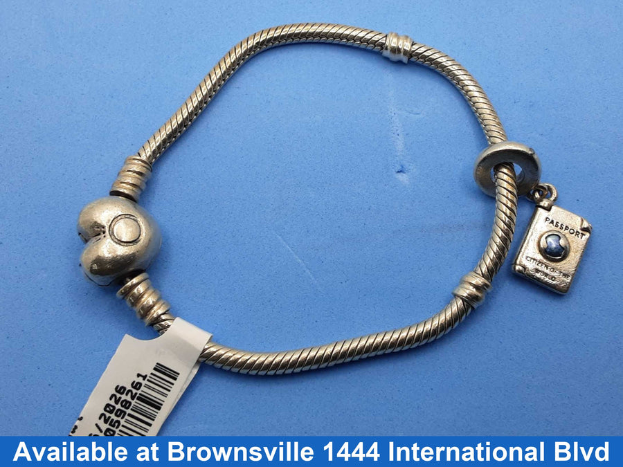 Cable Bracelet - Silver 16.5 grams 6 inch