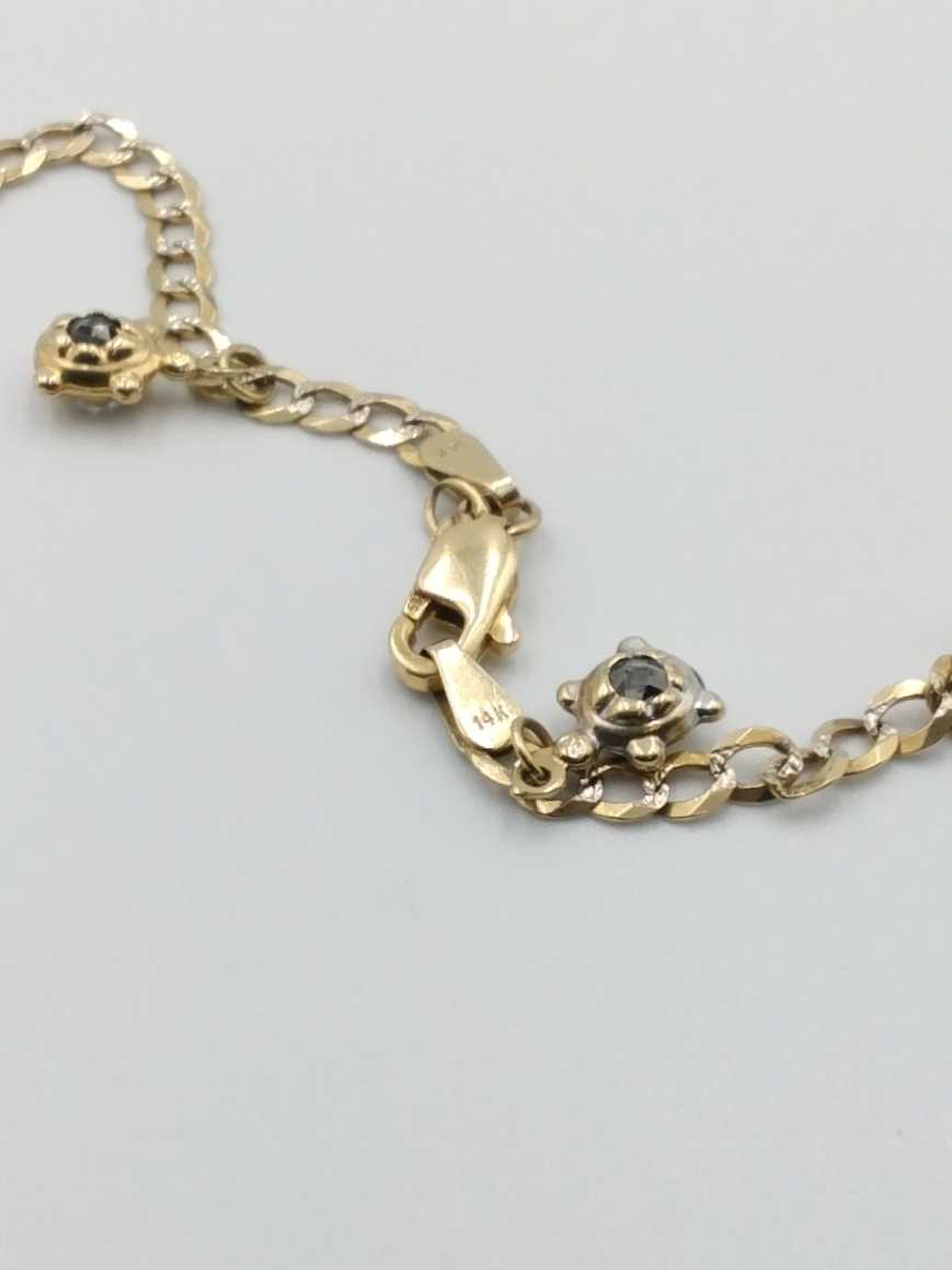 Cuban Link Bracelet - Yellow Gold 14k (.585) 7 grams 10 inch