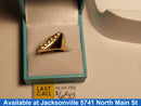Women's Ring - Yellow Gold 14k (.585) 5.9 grams Size 7.5