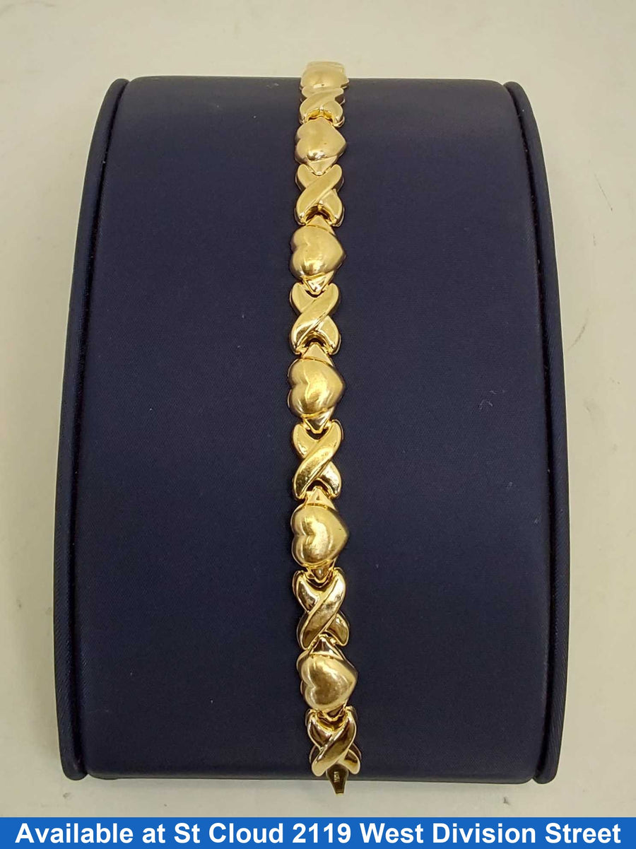 Bracelet - Yellow Gold 10k (.417) 5.82 grams 7 inch
