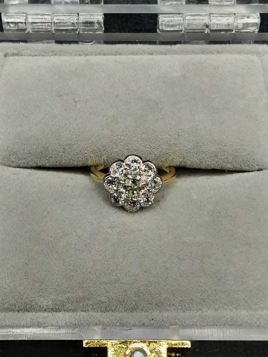 Floral Cluster Ring