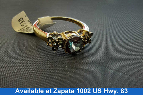 Women's Ring - Yellow Gold 10k (.417) 2.9 grams Size 20