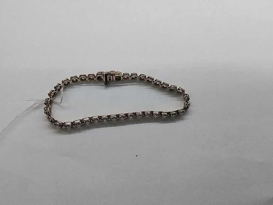 Tennis Bracelet - Yellow Gold 10k (.417) 10 grams 8 inch