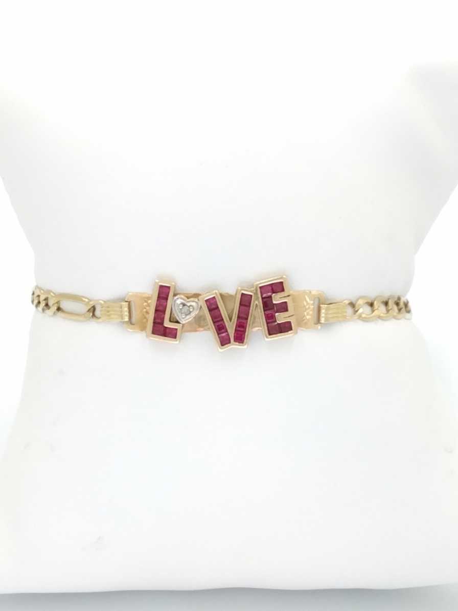 ID Bracelet - Yellow Gold 10k (.417) 7.2 grams 7 inch