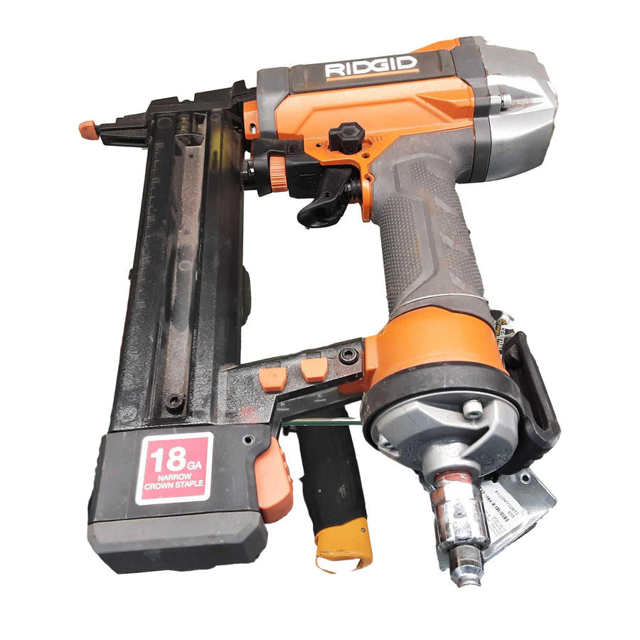 Ridgid Orange Pneumatic Stapler