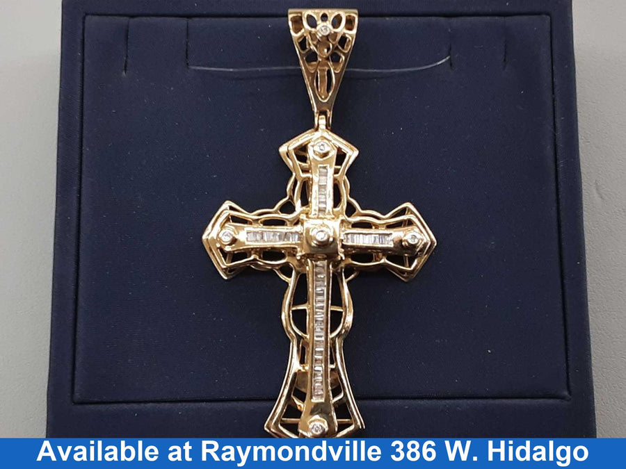 Religious Pendant - Yellow Gold 10k (.417) 15.4 grams