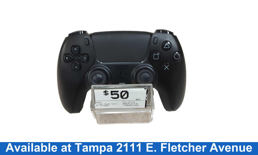 Sony Cfi-zct1w Black Gaming Controller