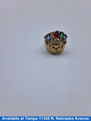 Men's Ring - Yellow Gold 14k (.585) 8.3 grams Size 11.5