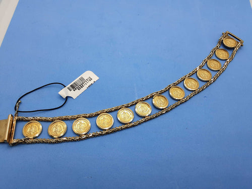 Bracelet - Yellow Gold 10k (.417) 22.5 grams 7 inch