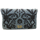 Prada Denim Corsaire Blue Wallet