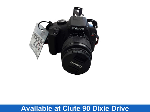 Canon Eos Rebel T100 Black Digital SLR Camera