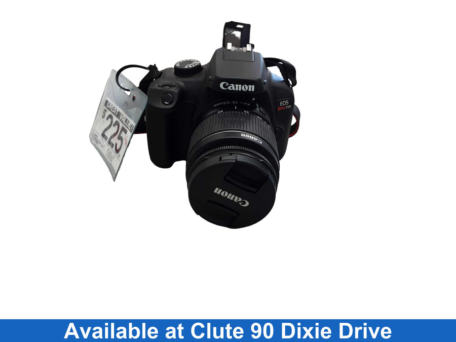 Canon Eos Rebel T100 Black Digital SLR Camera