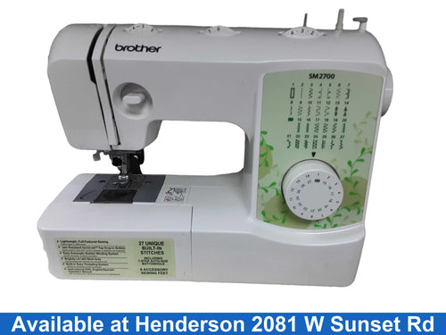 Brother Sm-2700 White Sewing Machine / Accessory