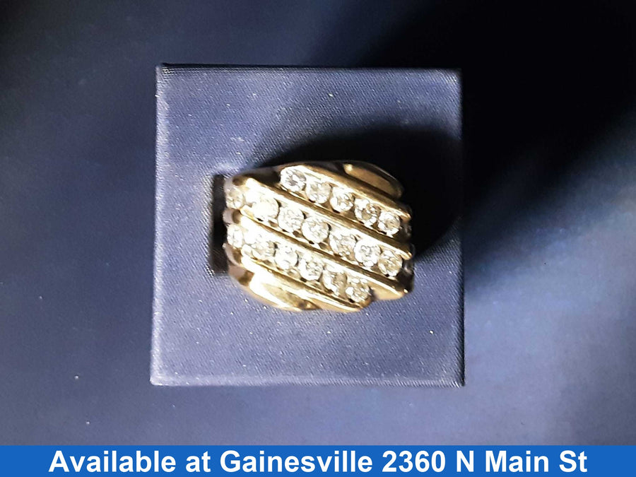 Men's Ring - Yellow Gold 10k (.417) 9.3 grams Size 7