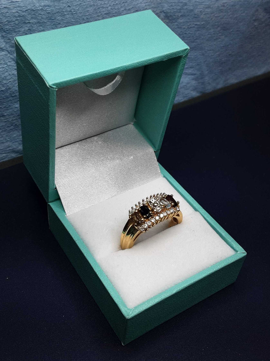 Women's Ring - Yellow Gold 14k (.585) 6.8 grams Size 8.5