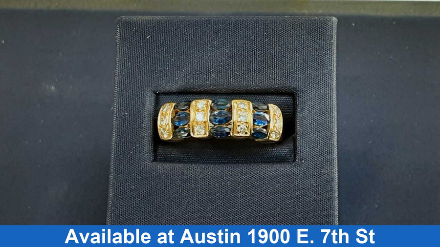 Women's Ring - Yellow Gold 14k (.585) 7.1 grams Size 9