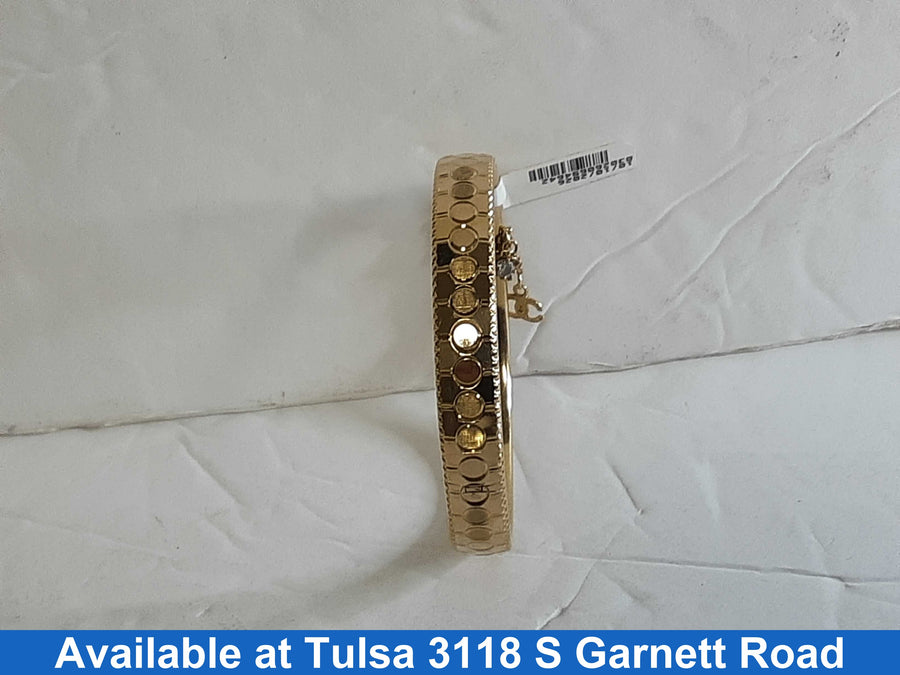 Bangle Bracelet - Yellow Gold 14k (.585) 15.6 grams 6 inch