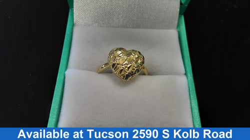 Women's Ring - Yellow Gold 10k (.417) 2 grams Size 6.5