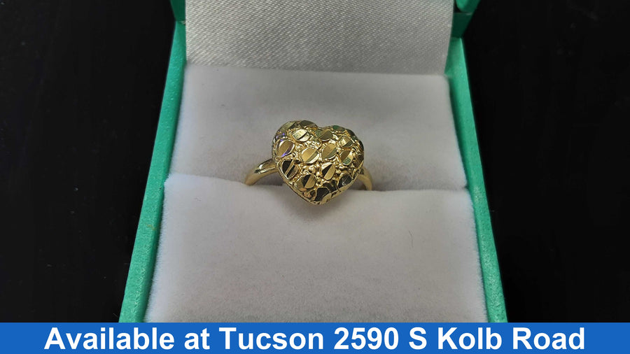 Women's Ring - Yellow Gold 10k (.417) 2 grams Size 6.5