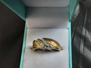 Ring - Wedding Band - Yellow Gold 10k (.417) 6.1 grams Size 12