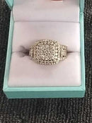 Women's Ring - Yellow Gold 14k (.585) 8.7 grams Size 7.5